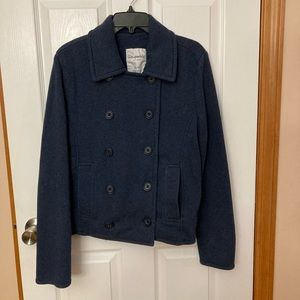 Aeropostale Comfy Cotton Peacoat